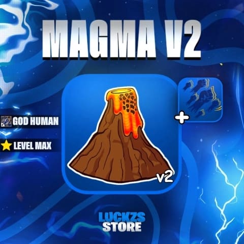 Level MÁX, Godhuman e Magma V2 (DESPERTADA) no Blox Fruits
