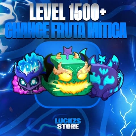 Chance de Mítica no Báu Level 1500+ Aleatória no Blox Fruits