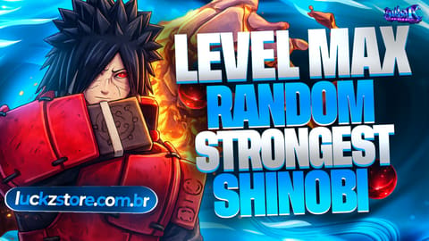 Conta Level Max com Strongest Shinobi e Chance Ichigo no Sailor Piece