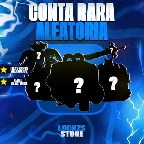 Conta aleatória com Super Raras no Blox Fruits