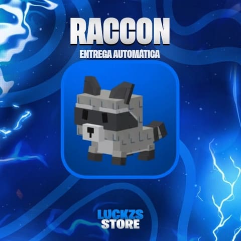 Raccoon (LIMITADO) no Crescer um Jardim 2