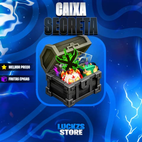 Caixa Premium Secreta (itens Limitados) no Blox Fruits