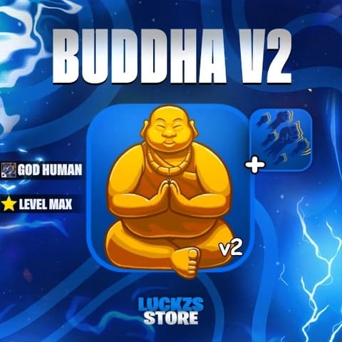 Level MÁX, Godhuman e Buddha V2 (DESPERTADA) no Blox Fruits