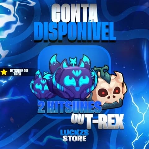 🦊2 KITSUNE OU 🦖T-REX NO INVENTÁRIO