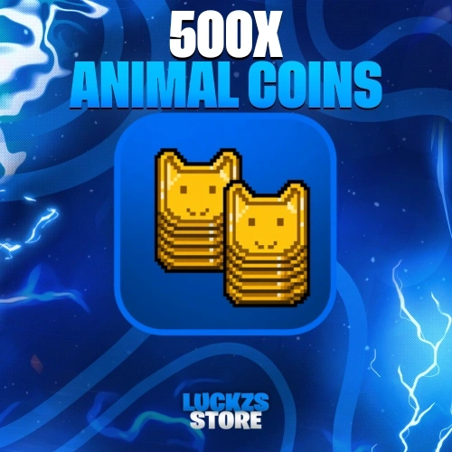 500x Animal Coins🐶