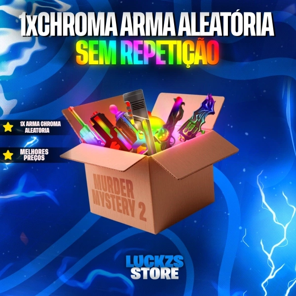 1X Chroma Arma Aleatória SEM Repetição