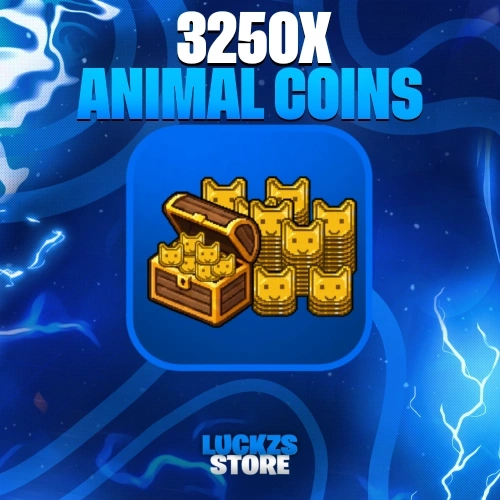 3250x Animal Coins🐶