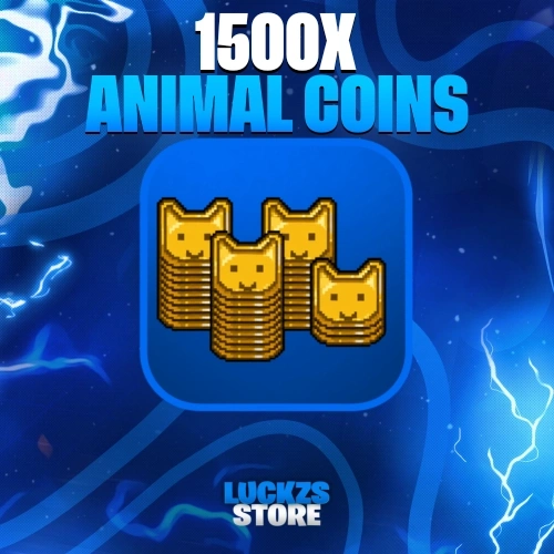 1500x Animal Coins🐶