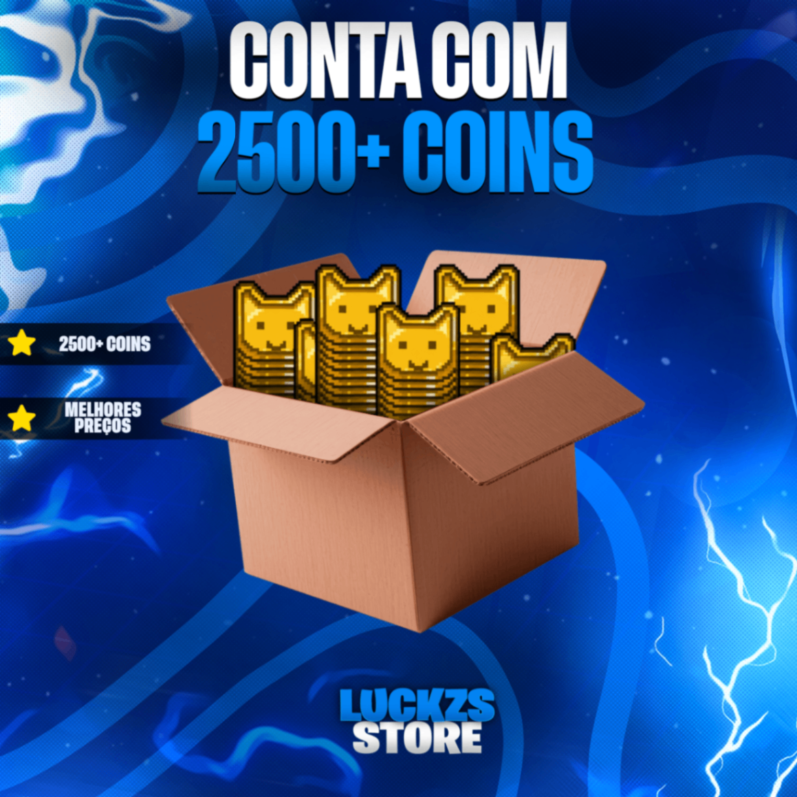 Conta Com 2500x Animal Coins🐶