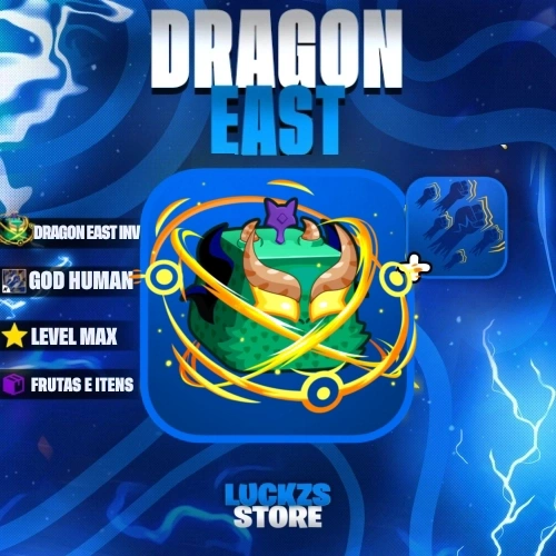 Contas de Blox Fruits Com Dragon East