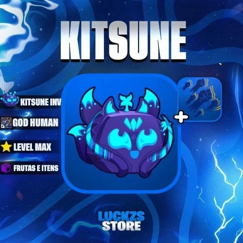 Contas de Blox Fruits Com Kitsune