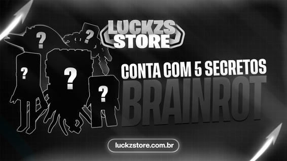 🐊Conta com 5 Brainrot Secrets Aleatório🐊