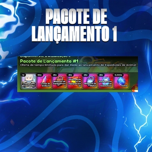 pacote de Lançamentos #1🥇